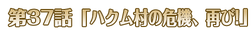 第37話「ハクム村の危機、再び！」